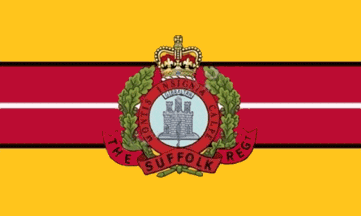 [The Suffolk Regiment Flag]